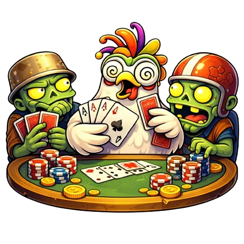 Chicken vs Zombies logo