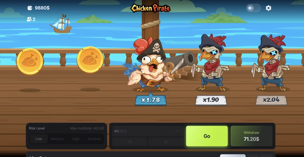 Chicken Pirate demo