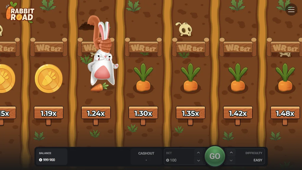 Rabbit Road demo Spiel