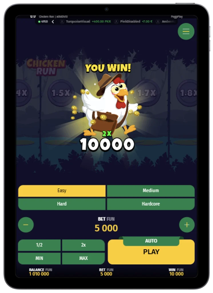 Chicken Run app