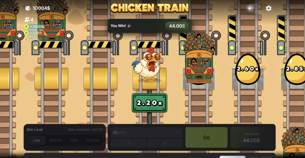 Chicken Train free demo