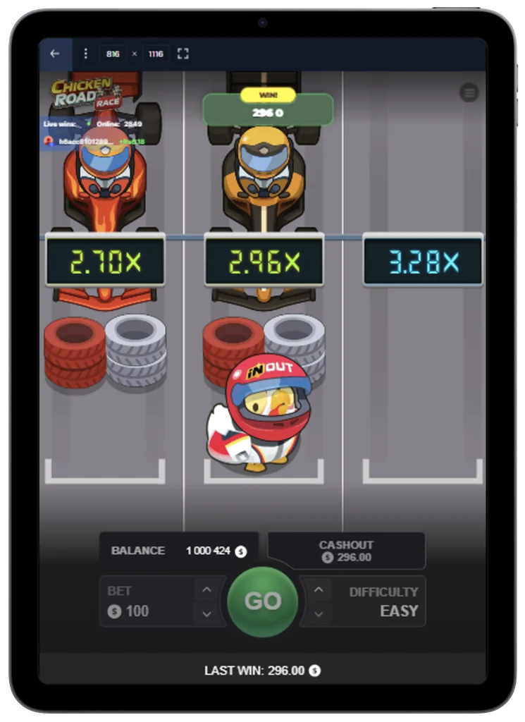 Chicken Road Race app