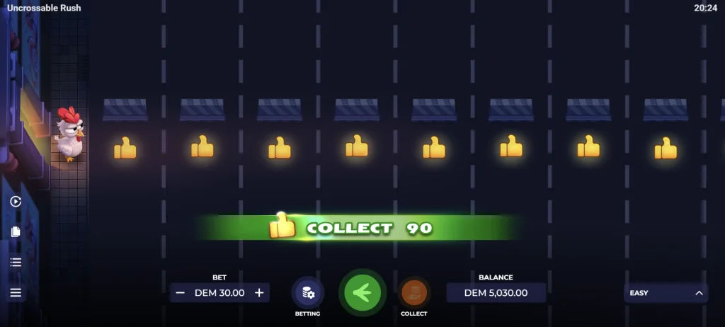 Uncrossable Rush game demo