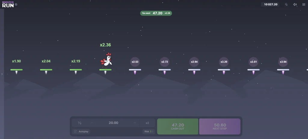 Rooster Run game demo